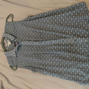 Sheer Button Down Sleeveless Top